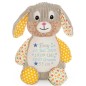 Preview: Hase bestickt mit Sterne und Name